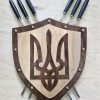 Набір шампурів подарунковий “Щит” 6шт Подарунки