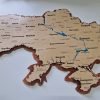 Карта України 100*70см Елементи інтер’єру